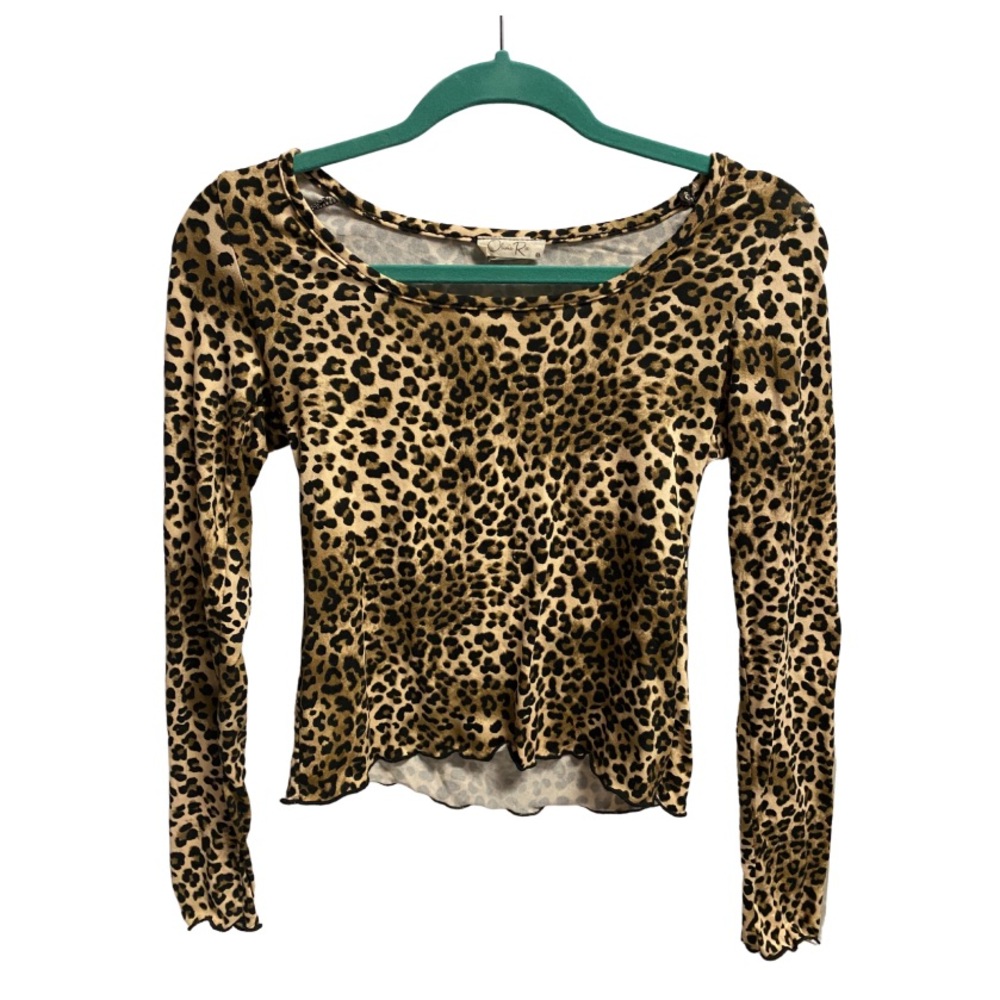 Oliva Rae - cheetah long sleeve top
